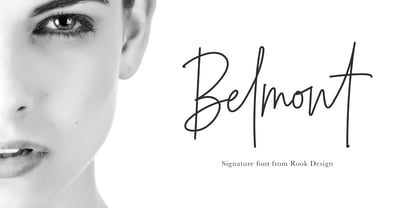 Belmont Font Poster 7