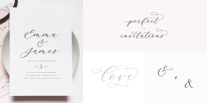 Adore Calligraphy Font Poster 6