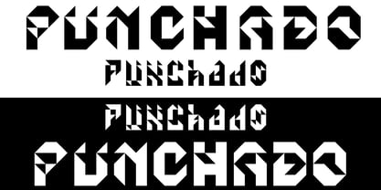 Punchado Font Poster 2