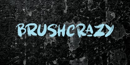 Brushcrazy Fuente Póster 5