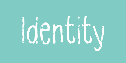 Identity Font Poster 8