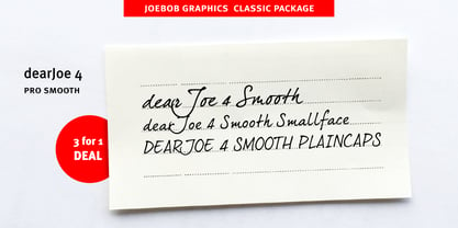 DearJoe 4 Smooth Font Poster 1