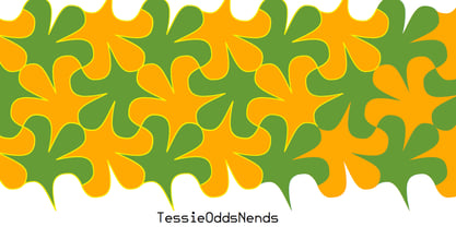 TessieOddsNends Font Poster 2