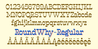 RoundWhy Font Poster 2