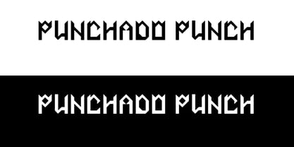Punchado Punch Font Poster 2