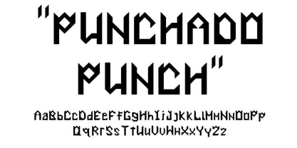 Punchado Punch Fuente Póster 4