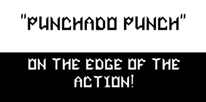 Punchado Punch Font Poster 5