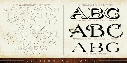 LHF Mastercraft Font Poster 2