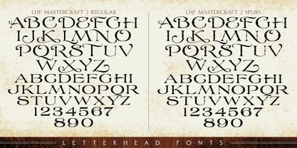 LHF Mastercraft Font Poster 3