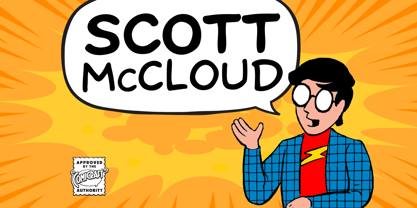 Scott McCloud Font Poster 1