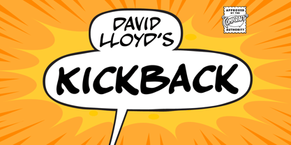 Kickback Font Poster 1
