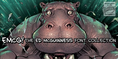 Ed McGuinness Font Poster 2
