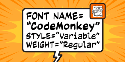 Code Monkey Fuente Póster 4