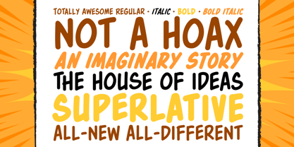 Totally Awesome Font Poster 2