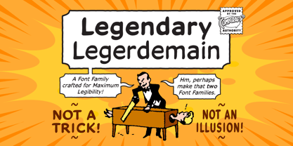 Legendary Legerdemain Fuente Póster 1