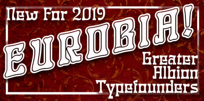 Eurobia Font Poster 8