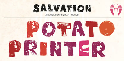 Salvation Font Poster 4