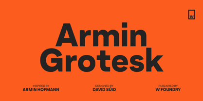 Armin Grotesk Font Poster 1