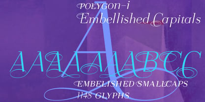 Polygon I Font Poster 6