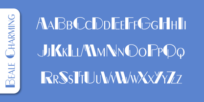 Beale Charming Font Poster 4