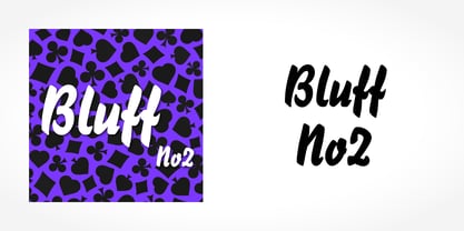 Bluff No2 Font Poster 5