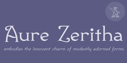 Aure Zeritha Font Poster 1