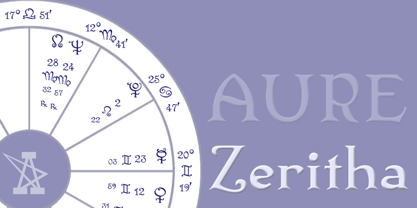 Aure Zeritha Font Poster 3