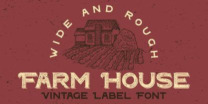 Farm House Font Poster 5