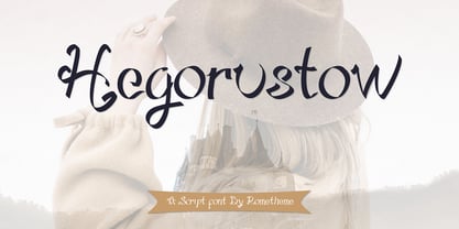 Hegorustow Font Poster 5