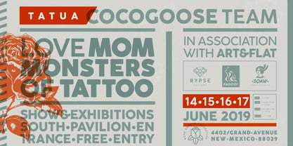 Cocogoose Classic Font Poster 3