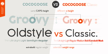 Cocogoose Classic Font Poster 8