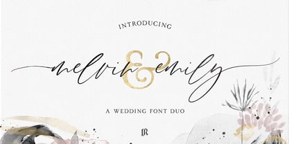 Melvin and Emily Font Poster 6