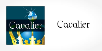 Cavalier Font Poster 5