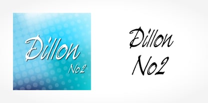 Dillon No2 Font Poster 5