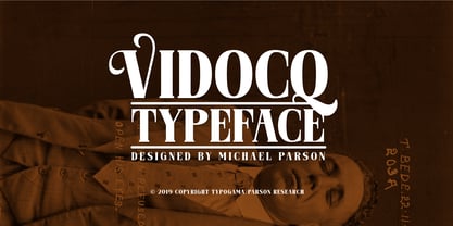 Vidocq Font Poster 10