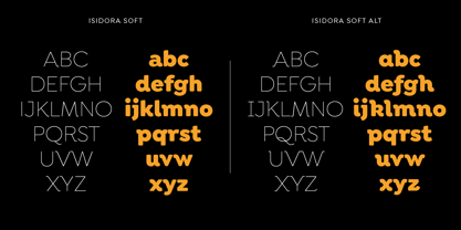 Isidora Soft Font Poster 9