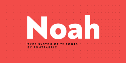 Noah Font Poster 1