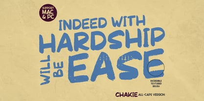 Chakie Font Poster 3