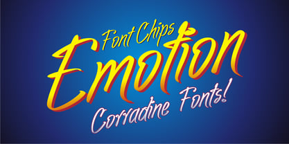 Emotion Font Poster 1