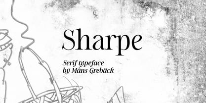 Sharpe Font Poster 5