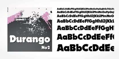 Durango No2 Font Poster 1