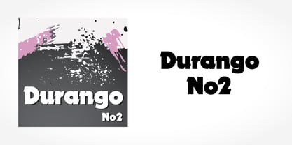 Durango No2 Font Poster 5