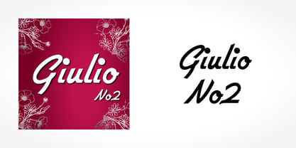 Giulio No2 Font Poster 5