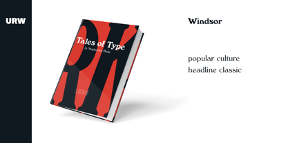 Windsor Font Poster 2