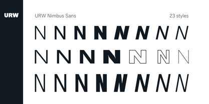 Nimbus Sans Font Poster 3