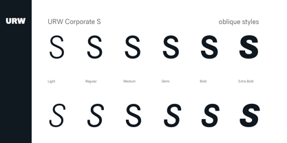 Corporate S Font Poster 4