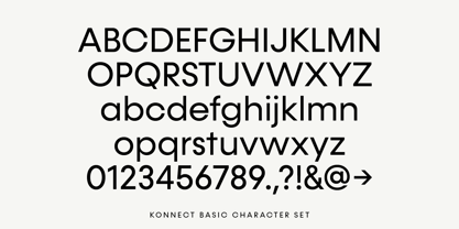 Konnect Font Poster 7