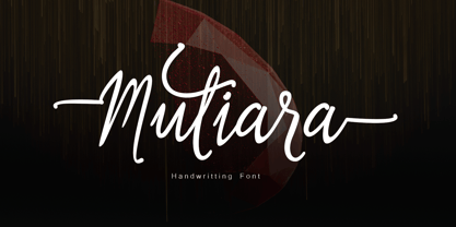 Mutiara Font Poster 5