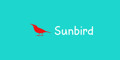 Sunbird Font Poster 5