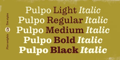 Pulpo Font Poster 5